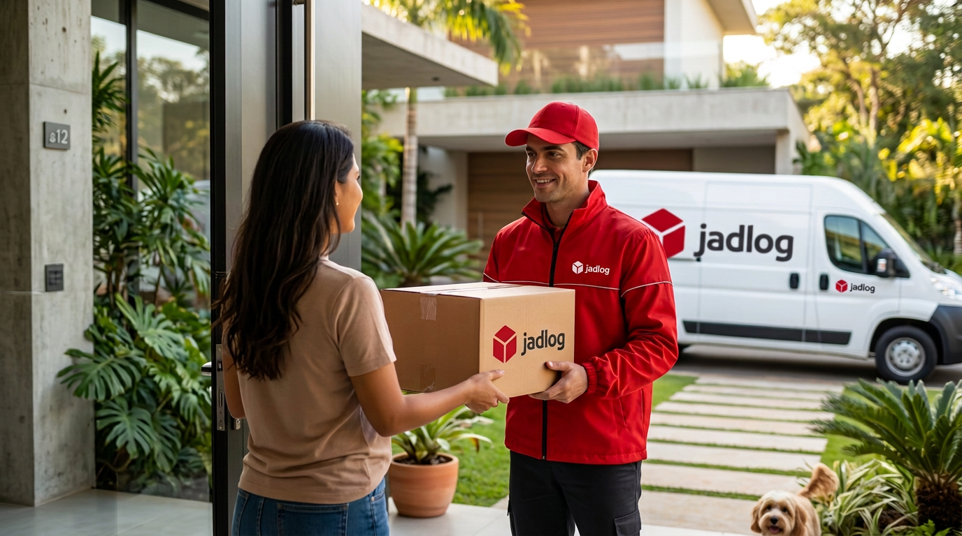 Entrega Jadlog ao destinatário